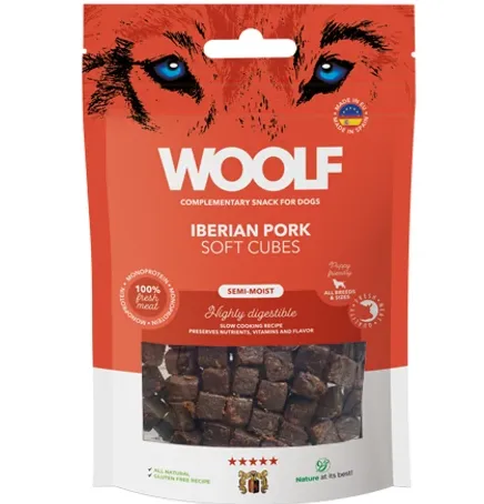 woolf-iberiai-serteshus-kockak-monoprotein-100g kép