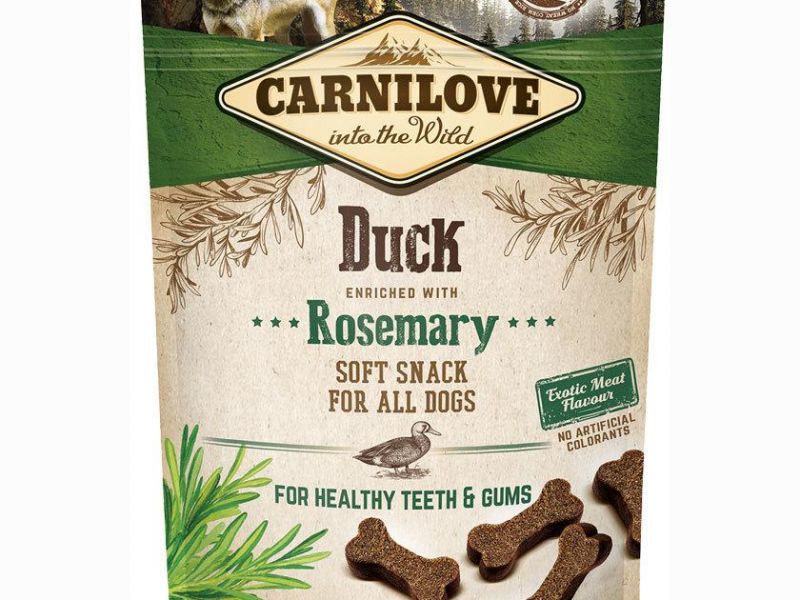 carnilove-semi-moist-snack-kacsa-rozmaringgal-200g kép