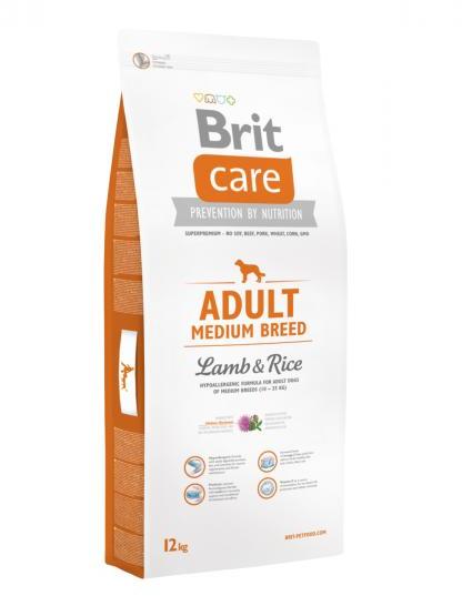 brit-care-adult-medium-breed-lamb-rice-12-kg kép